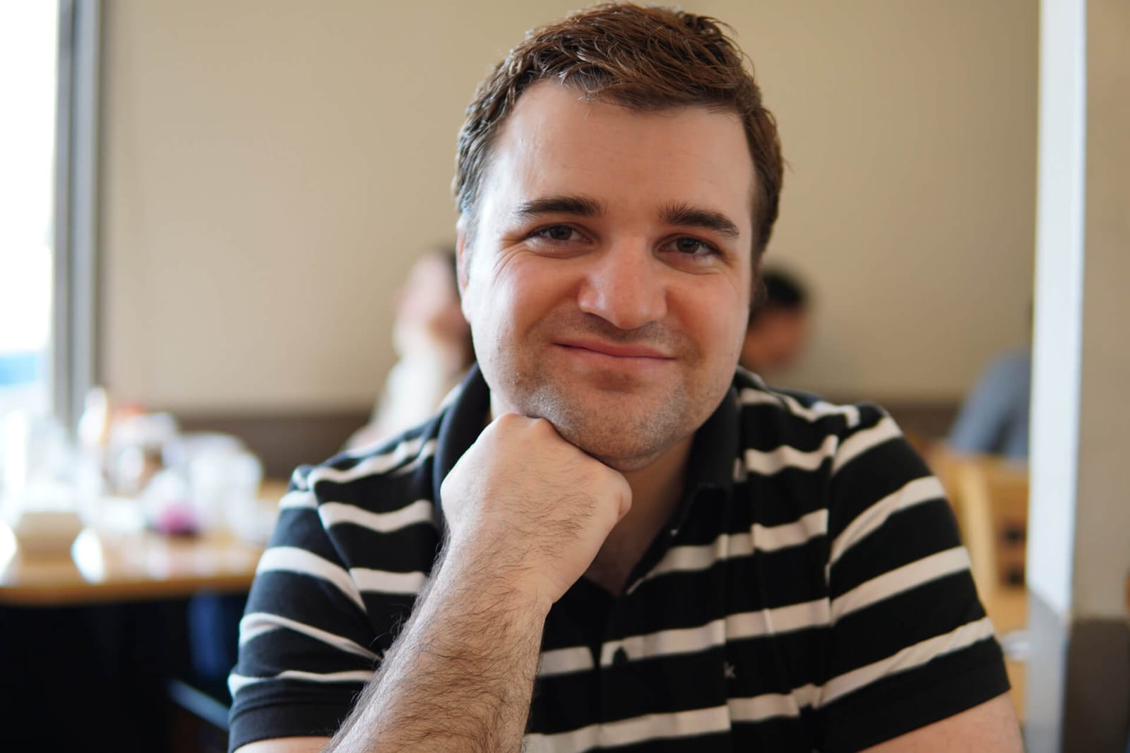 Brett Wharton, smiling portrait